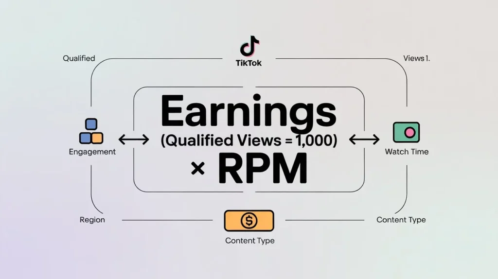 how much TikTok pays for 1 million views
