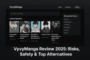 VyvyManga website review 2025