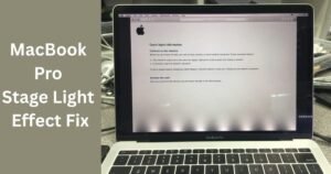 MacBook Stage Light Fix